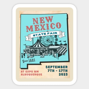 New Mexico State Fair 2023 Sticker